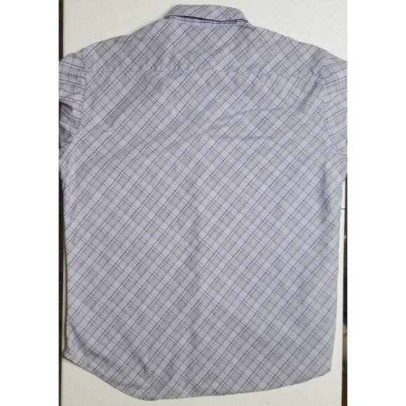 Southbridge New York London Long Sleeve Blue Striped Button Up Shirt Men's XL - Picture 11 of 13